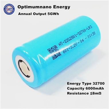 ISO Certified Factory Electric Car Battery 32700 3.2v 6Ah Qib A Cylindrical Battery Lifepo4 Car Battery Lithium
