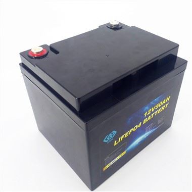 OEM Qib A 12V 50Ah 60Ah Cia Roj Teeb Lifepo4 Lithium Ion Roj Teeb Rau Hnub Ci